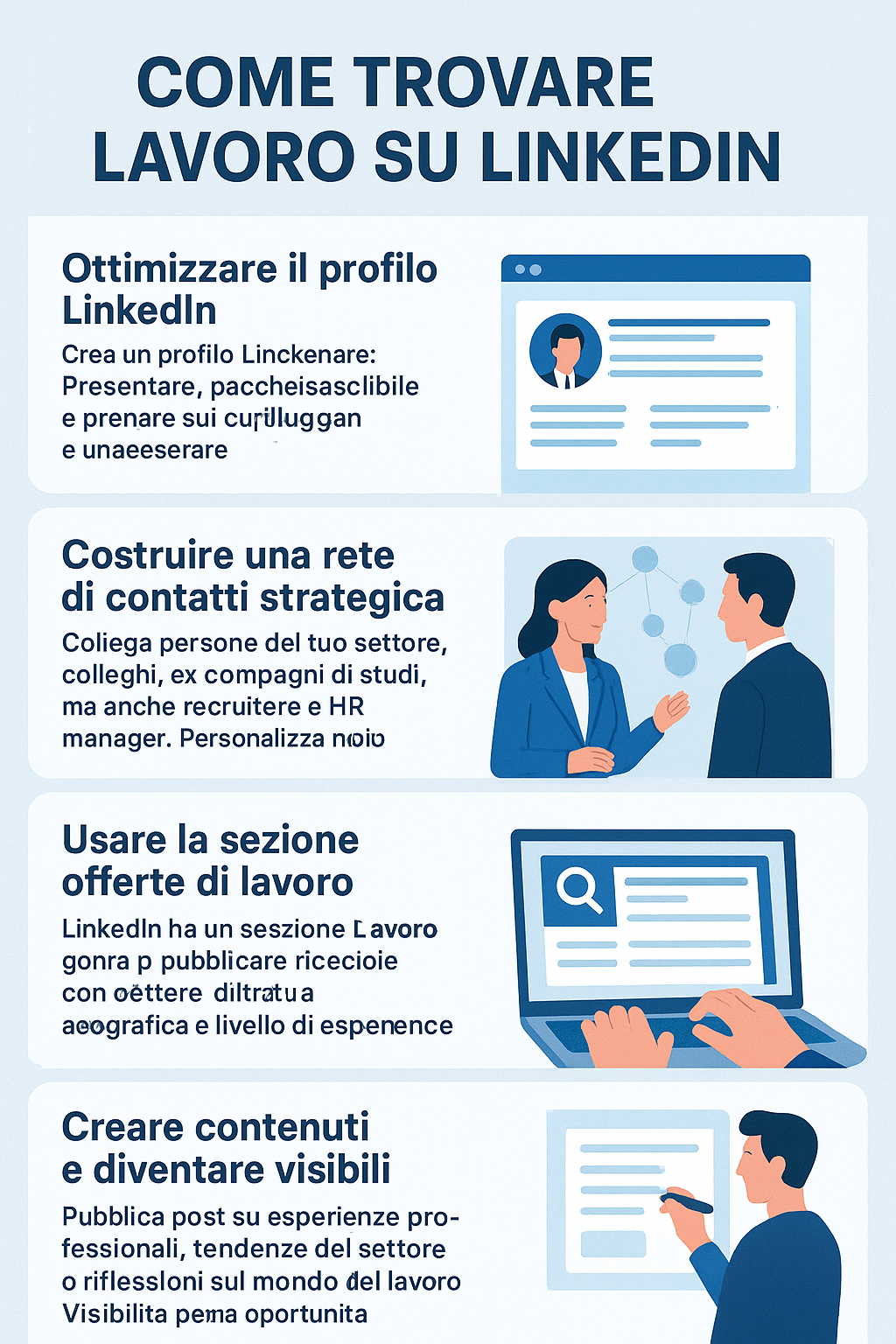 Come trovare lavoro su LinkedIn