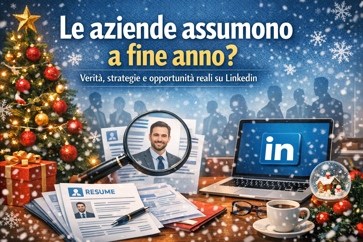 Le aziende assumono a fine anno